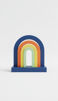 Pixel Arc Pen Holder In Gradient PLA